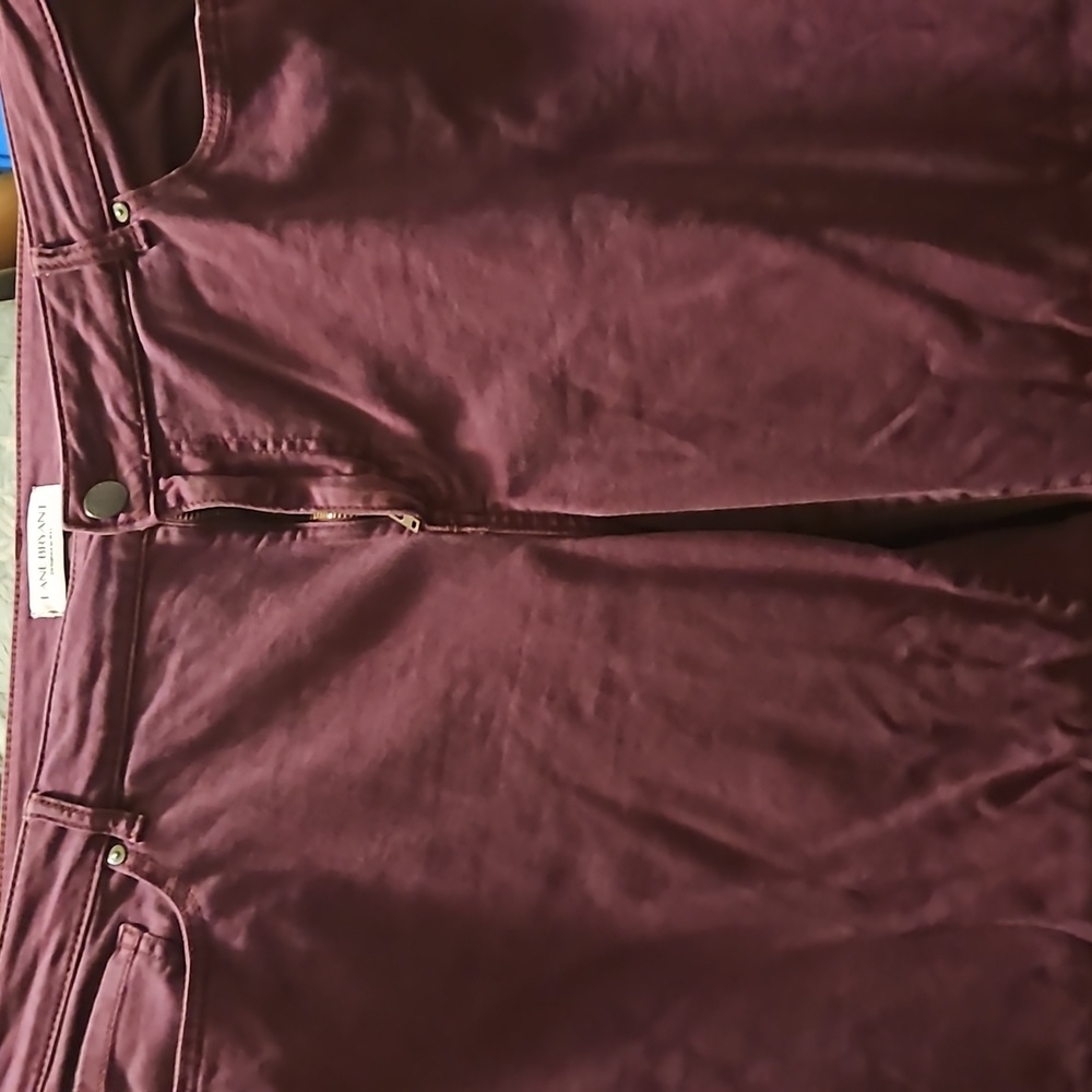 Burgundy Lane Bryant Pants In Great Condition